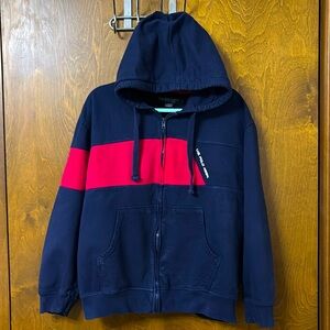 U.S. POLO ASSN. Fleece zip-up hoodie  - Large